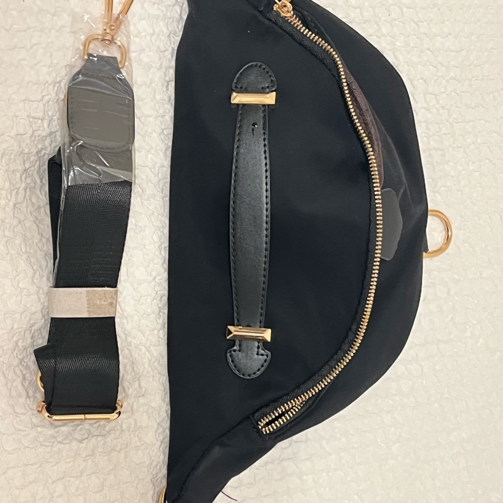 Brand new black Fanny pack / cross body